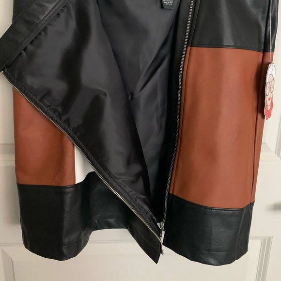 🆕Color Block Skirt🖤🤍🤎 - Picture 4 of 11